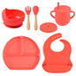 6-piece Silicone Tableware Set