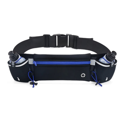 New Outdoor Sports Waist Bag Fitness Multi functional Water Bottle Bag Close fitting Running Phone Waist Bag Marathon Bag