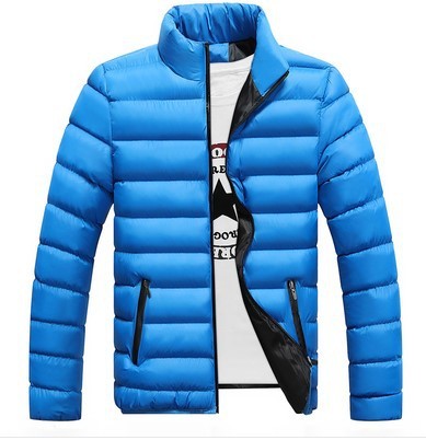 Men's padded coat winter stand-up collar cotton coat