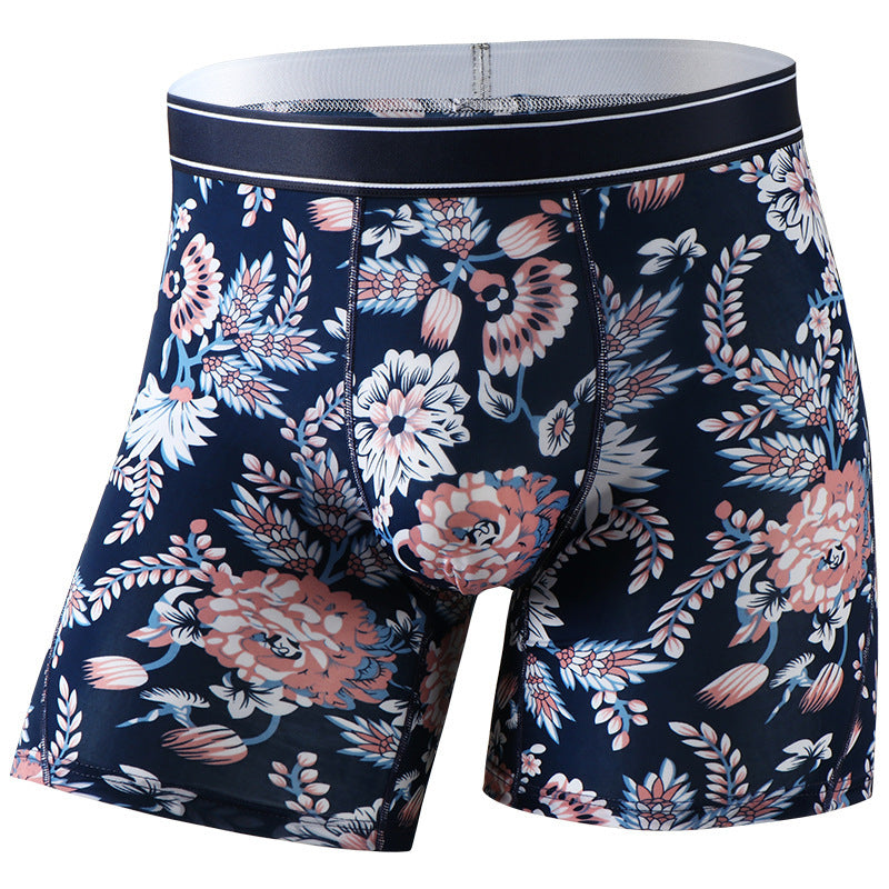 Men's Boxer Shorts Ice Silk Boxer Shorts