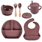 6-piece Silicone Tableware Set