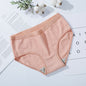 Popular New Style Needle Drawing Printing Girl''s Underwear Pure Cotton Anti-bacterial Middle Waist Briefs Japanese Women''s Underwear