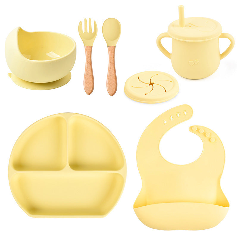 6-piece Silicone Tableware Set