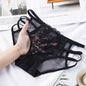 Sexy Lace Underwear Women's Hollow out Breathable Bowknot Mesh Attractive Low Rise Underpants