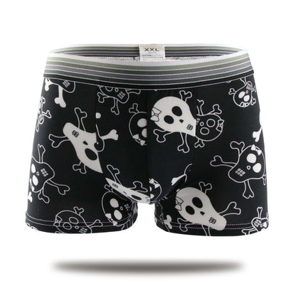 Men's Underwear Milk Silk Boxers Personality Trend