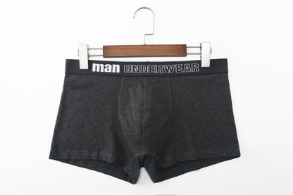 Men's boxer shorts cotton boxer briefs