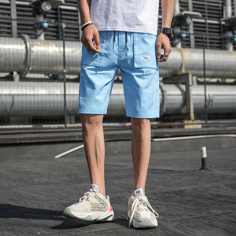 Casual loose tooling shorts men