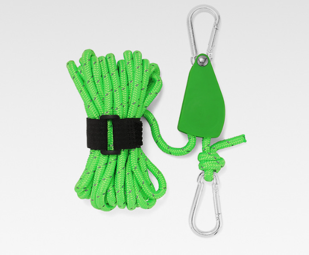 Camping Tent Tie Down Rope Tightener Fastening Pulley Ratchet Hangers Awning Rope Hook Canopy Buckle Rope Tightening Straps Tool