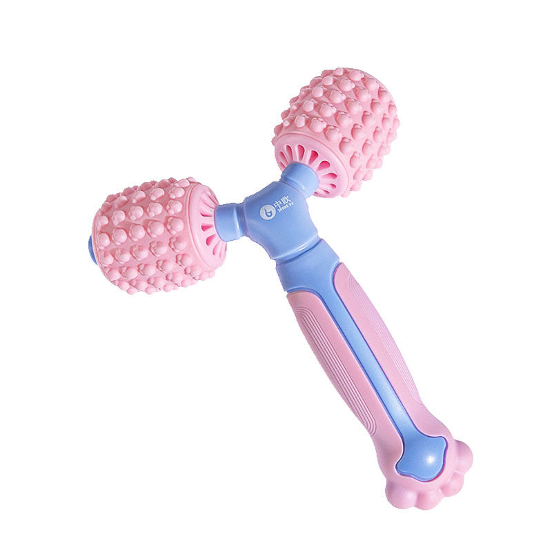 Manufacturers Wholesale Gym Stick Body Relax Tool Muscle Roller Sticks Yoga Y-Shape Massage Stick