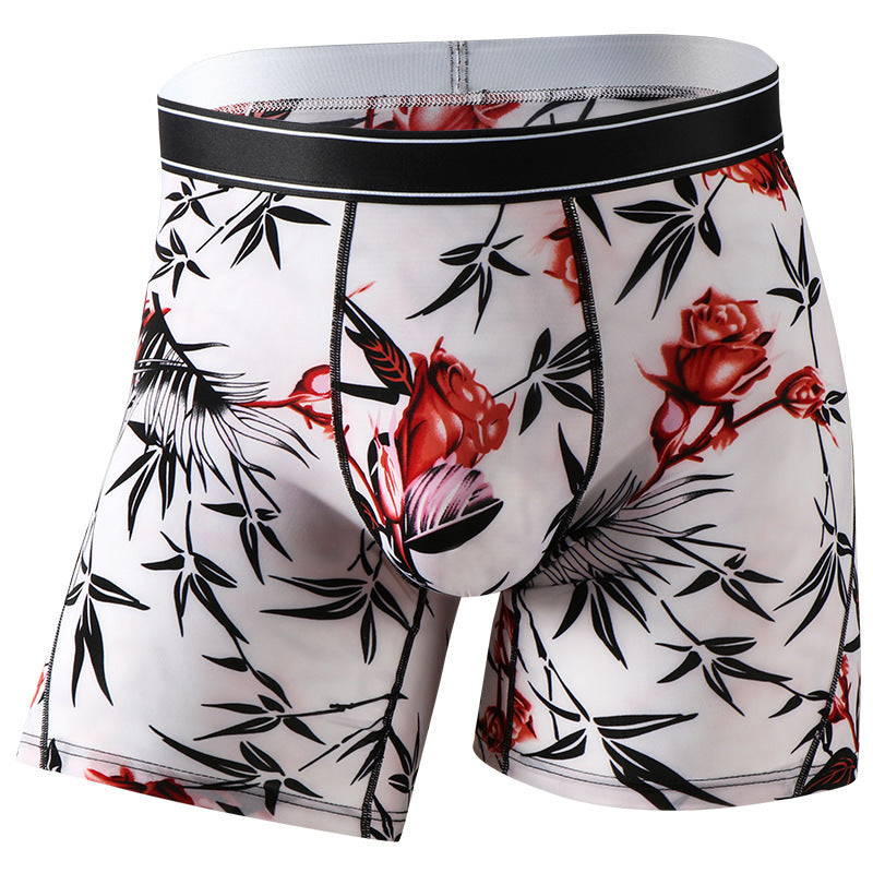 Men's Boxer Shorts Ice Silk Boxer Shorts