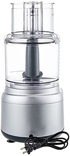 Cuisinart Food Processor 14-Cup Vegetable Chopper for Mincing, Dicing, Shredding, Puree & Kneading Dough, Stainless Steel, DFP-14BCNY