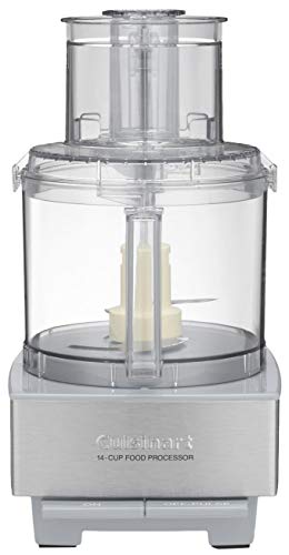 Cuisinart Food Processor 14-Cup Vegetable Chopper for Mincing, Dicing, Shredding, Puree & Kneading Dough, Stainless Steel, DFP-14BCNY