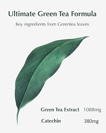 Metagreen Slim (Green Tea Extract, EGCG) Containing Catechin, Vitamin C for Healthy Physique, Healthy Cholesterol Level, Antioxidant, Vegan Supplement by AMOREPACIFIC - 30 Servings