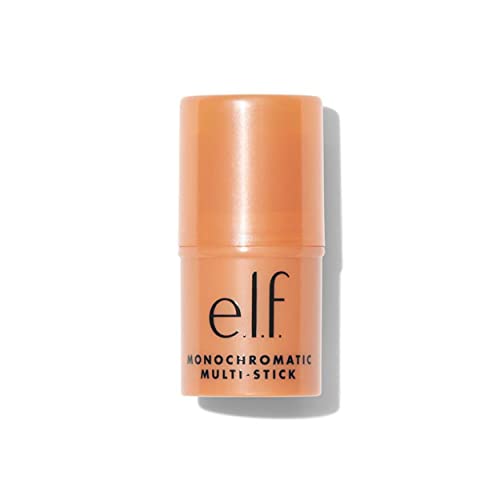 e.l.f. Monochromatic Multi Stick, Luxuriously Creamy & Blendable Color, For Eyes, Lips & Cheeks, Dazzling Peony, 0.17 oz (5 g)