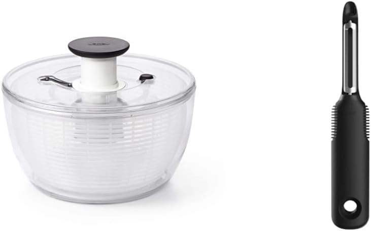 OXO Good Grips Large Salad Spinner - 6.22 Qt., White