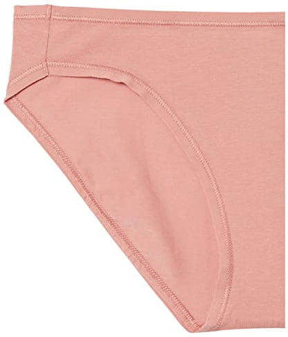 Amazon Essentials Women's Cotton Bikini Brief Underwear (Available in Plus Size), Multipacks