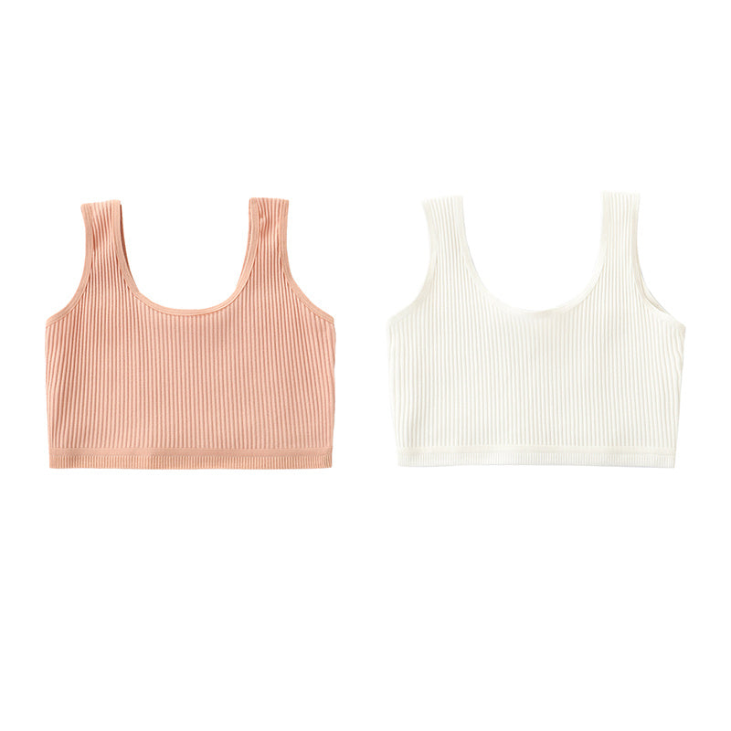 Girls' Underwear, Girls' Developmental Period, Big Children's Small Vest, Student Cotton Girl, Adolescent Children's Bra