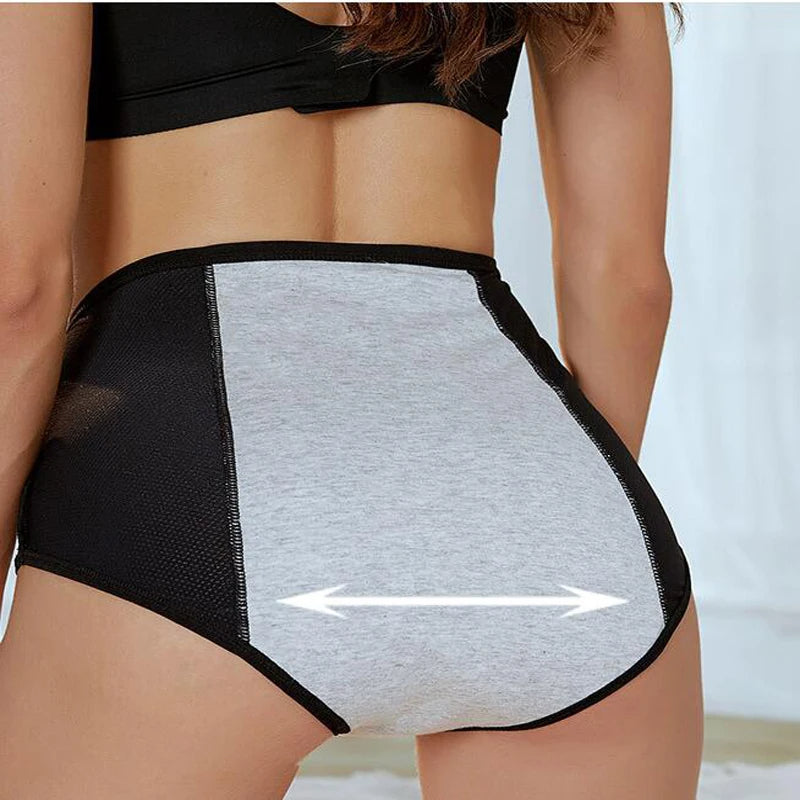 Menstrual Briefs Leak Proof Incontinence Environmetal Underwear Period Panties High Warm Female Women Sexy Pants