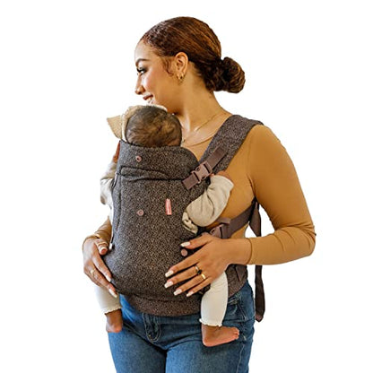 Infantino Flip Advanced 4-in-1 Carrier - Ergonomic, Convertible, face-in and face-Out Front and Back Carry for Newborns and Older Babies 8-32 lbs, Rainbow