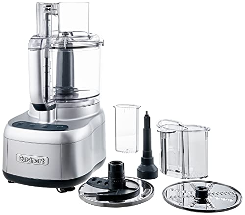 Cuisinart Food Processor 14-Cup Vegetable Chopper for Mincing, Dicing, Shredding, Puree & Kneading Dough, Stainless Steel, DFP-14BCNY