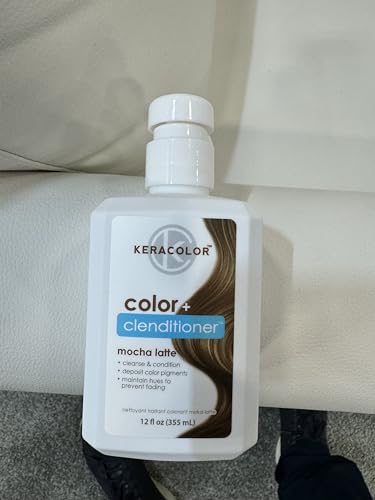 Keracolor Clenditioner Hair Dye (22 Colors) Semi Permanent Hair Color Depositing Conditioner, 12 Fl Oz