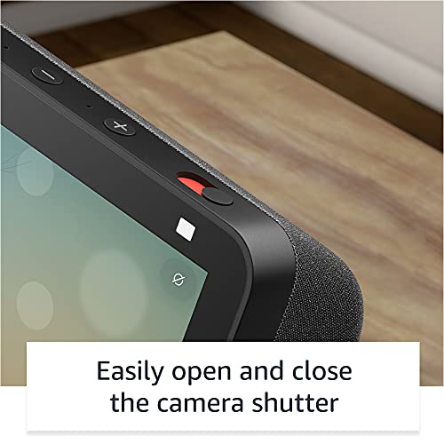 Echo Show 5 (2nd Gen, 2021 release) | Smart display with Alexa and 2 MP camera | Charcoal