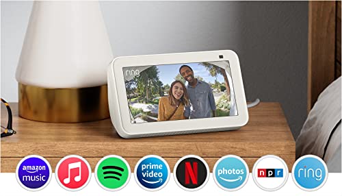 Echo Show 5 (2nd Gen, 2021 release) | Smart display with Alexa and 2 MP camera | Charcoal