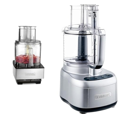 Cuisinart Food Processor 14-Cup Vegetable Chopper for Mincing, Dicing, Shredding, Puree & Kneading Dough, Stainless Steel, DFP-14BCNY