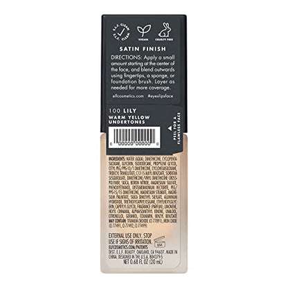 e.l.f. Flawless Finish Foundation, Improves Uneven Skin Tone, Lightweight, Medium Coverage & Semi-Matte, Vegan & Cruelty-Free, Beige 0.67 Fl Oz