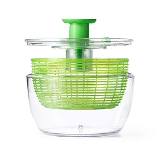 OXO Good Grips Large Salad Spinner - 6.22 Qt., White