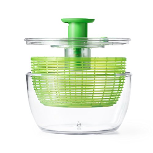 OXO Good Grips Large Salad Spinner - 6.22 Qt., White