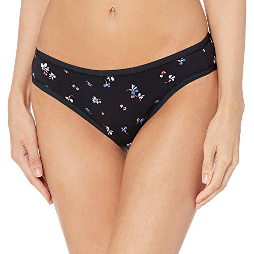 Amazon Essentials Women's Cotton Bikini Brief Underwear (Available in Plus Size), Multipacks