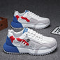 Spring New Men's Shoes with Low Top and Bottom Shoes Live Broadcast Leather Sports Shoes Running and Leisure Men's Shoes