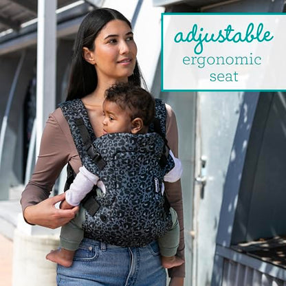 Infantino Flip Advanced 4-in-1 Carrier - Ergonomic, Convertible, face-in and face-Out Front and Back Carry for Newborns and Older Babies 8-32 lbs, Rainbow