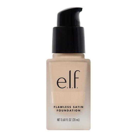 e.l.f. Flawless Finish Foundation, Improves Uneven Skin Tone, Lightweight, Medium Coverage & Semi-Matte, Vegan & Cruelty-Free, Beige 0.67 Fl Oz