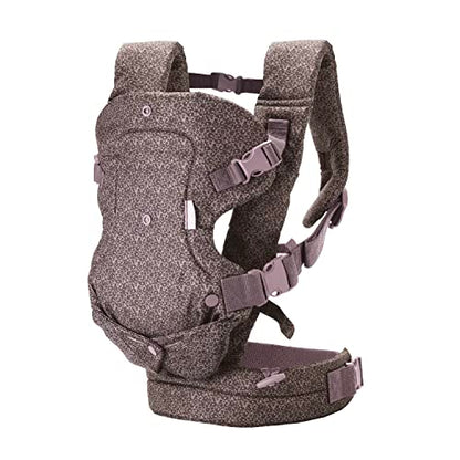 Infantino Flip Advanced 4-in-1 Carrier - Ergonomic, Convertible, face-in and face-Out Front and Back Carry for Newborns and Older Babies 8-32 lbs, Rainbow