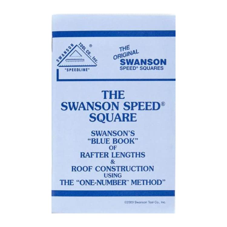 SWANSON Tool Co., Inc SW1201K Value Pack 7 inch Speed Square and Big 12 Speed Square (without layout bar) ships with Blue Book