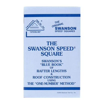 SWANSON Tool Co., Inc SW1201K Value Pack 7 inch Speed Square and Big 12 Speed Square (without layout bar) ships with Blue Book