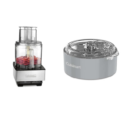 Cuisinart Food Processor 14-Cup Vegetable Chopper for Mincing, Dicing, Shredding, Puree & Kneading Dough, Stainless Steel, DFP-14BCNY