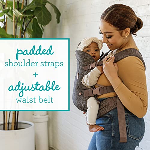 Infantino Flip Advanced 4-in-1 Carrier - Ergonomic, Convertible, face-in and face-Out Front and Back Carry for Newborns and Older Babies 8-32 lbs, Rainbow