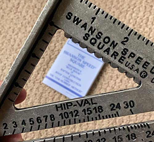 SWANSON Tool Co., Inc SW1201K Value Pack 7 inch Speed Square and Big 12 Speed Square (without layout bar) ships with Blue Book