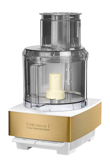 Cuisinart Food Processor 14-Cup Vegetable Chopper for Mincing, Dicing, Shredding, Puree & Kneading Dough, Stainless Steel, DFP-14BCNY