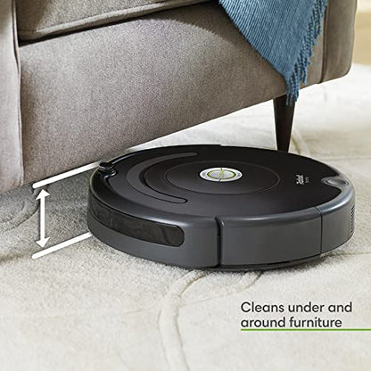 iRobot Roomba Vac Robot Vacuum (Q0120) - Easy to use, Power-Lifting Suction, Multi-Surface Cleaning, Smart Navigation Cleans in Neat Rows, Self-Charging, Alexa