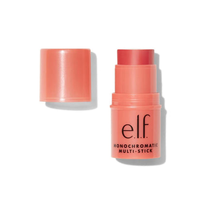 e.l.f. Monochromatic Multi Stick, Luxuriously Creamy & Blendable Color, For Eyes, Lips & Cheeks, Dazzling Peony, 0.17 oz (5 g)