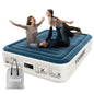 Twin Air Mattress with Built-in Pump,Fast & Easy Inflation/Deflation Inflatable Mattress, Foldable Blow Up Mattress with Storage Bag, Inflatable Bed for Home, Camping & Guests