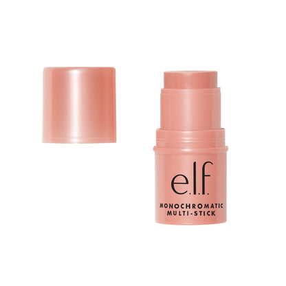 e.l.f. Monochromatic Multi Stick, Luxuriously Creamy & Blendable Color, For Eyes, Lips & Cheeks, Dazzling Peony, 0.17 oz (5 g)