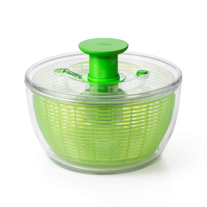 OXO Good Grips Large Salad Spinner - 6.22 Qt., White