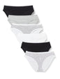 Amazon Essentials Women's Cotton Bikini Brief Underwear (Available in Plus Size), Multipacks