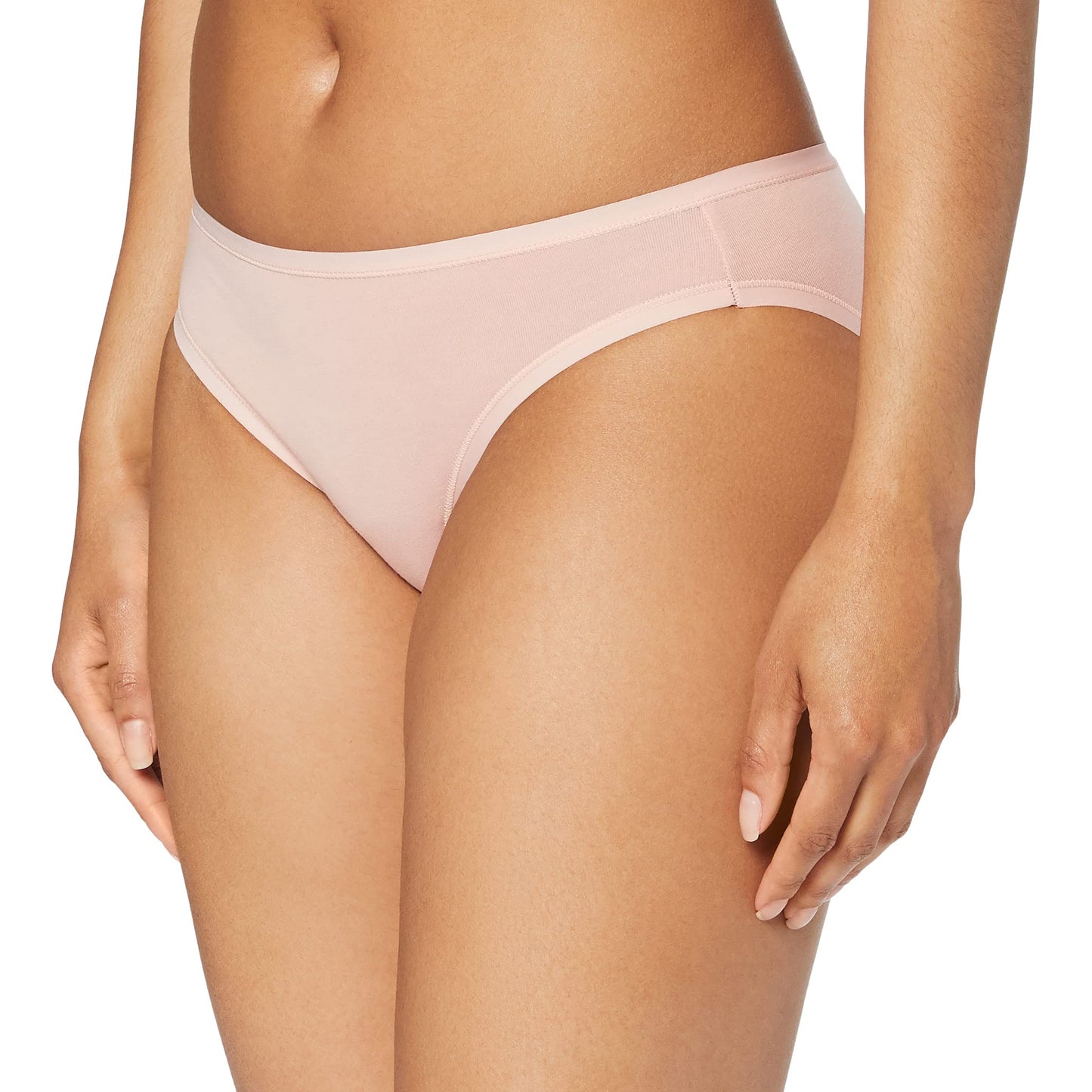 Amazon Essentials Women's Cotton Bikini Brief Underwear (Available in Plus Size), Multipacks