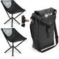 CLIQ Portable Chair - Lightweight Folding Chair for Camping - Supports 300 Lbs - Perfect for Outdoor Adventures - Moss Chair